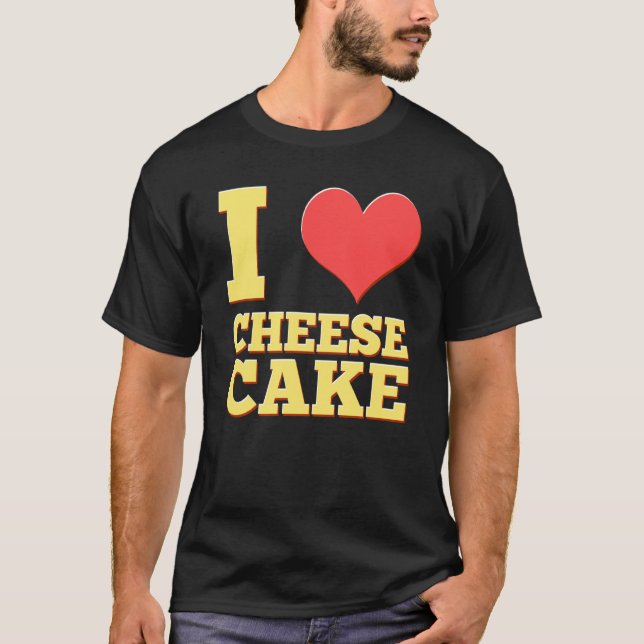 Camiseta Me Encanta La Comida De Queso Y Los Postres De Cru (Anverso)