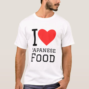 Camiseta Me encanta la comida japonesa
