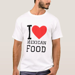 Camiseta Me encanta la comida mexicana