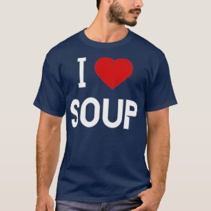 Camiseta Me encanta la comida    SoupAmerican