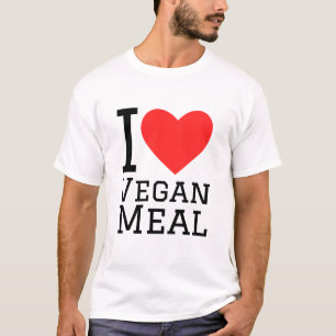 Camiseta Me encanta la comida vegana