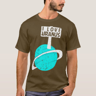 Camiseta Me encanta la divertida astronomía del planeta mor