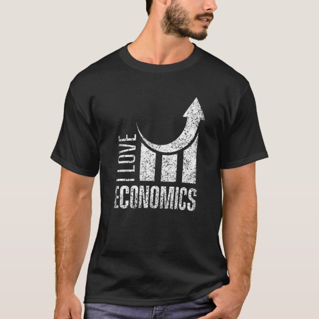Camiseta Me encanta la economía macroeconómica 1 (Anverso)