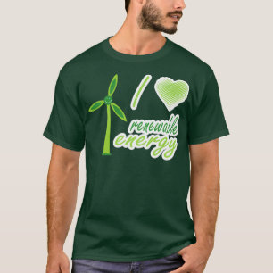 Camiseta Me encanta la energía renovable 5