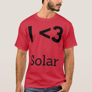 Camiseta Me encanta la energía solar
