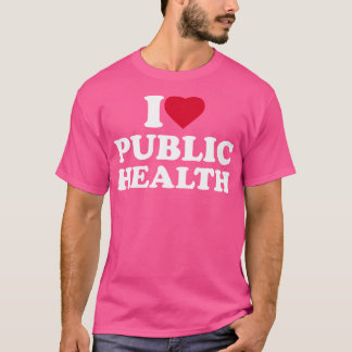 Camiseta Me encanta la enfermera Médico Hea que ama la salu