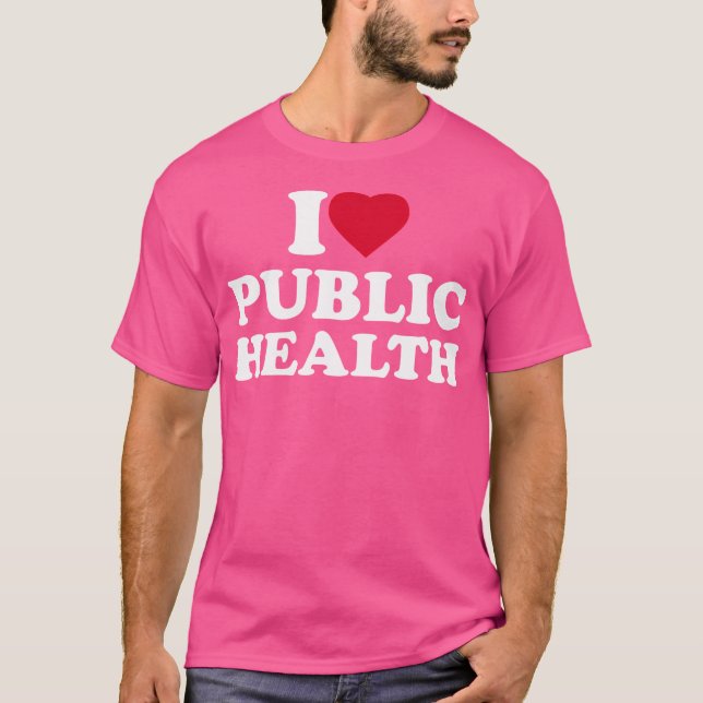Camiseta Me encanta la enfermera Médico Hea que ama la salu (Anverso)