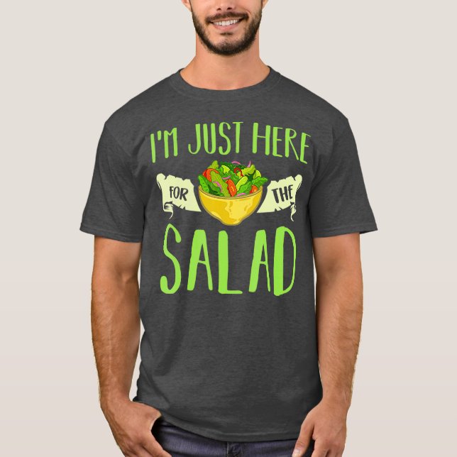 Camiseta Me Encanta La Ensalada Vegan Gift Vestido Bowl (Anverso)