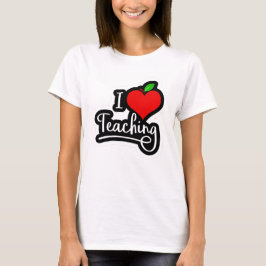 Camiseta Me encanta la enseñanza