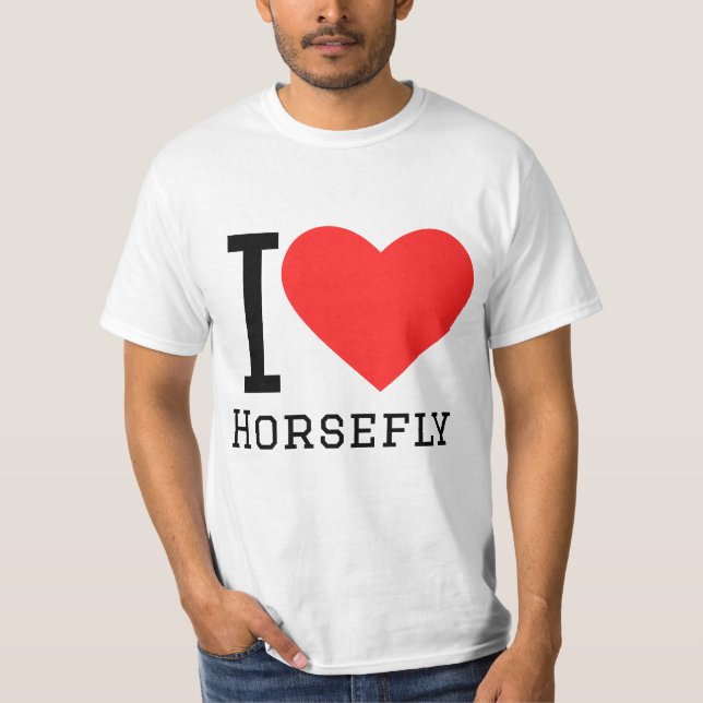 Camiseta Me encanta la equitación (Anverso)