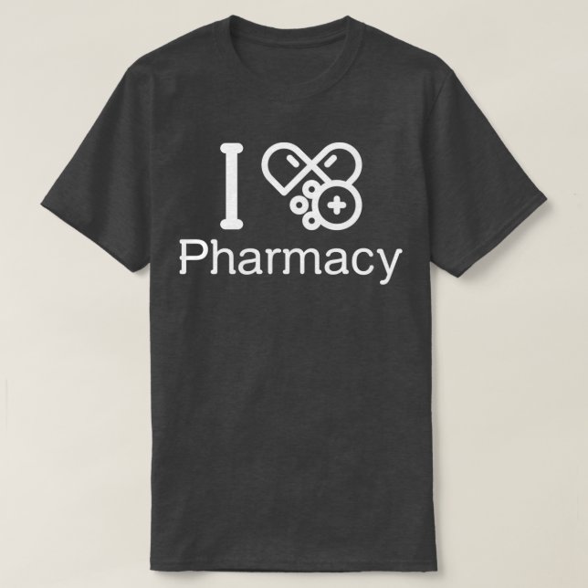 CAMISETA ME ENCANTA LA FARMACIA 3 (Diseño del anverso)