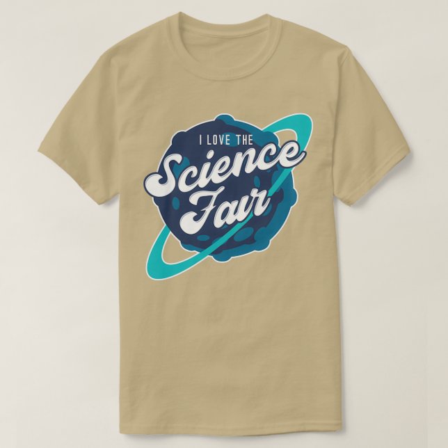 Camiseta Me encanta la Feria de la Ciencia v1  (Diseño del anverso)