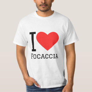 Camiseta Me encanta la focaccia