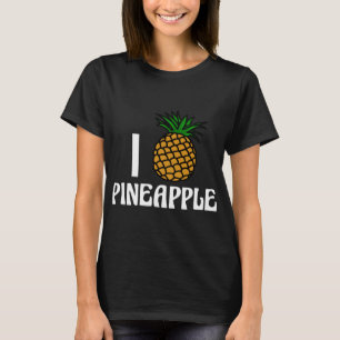 Camiseta Me encanta la fruta dulce de piña