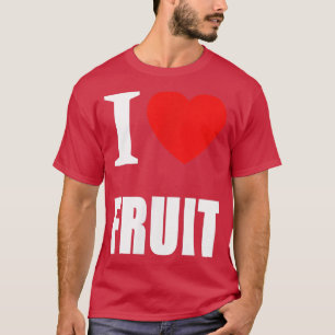 Camiseta Me Encanta La Fruta Para Hombres, Mujeres Y Estudi
