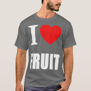 Camiseta Me Encanta La Fruta Para Hombres, Mujeres Y Estudi