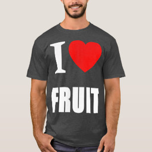 Camiseta Me Encanta La Fruta Para Hombres, Mujeres Y Estudi