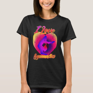 Camiseta Me Encanta La Gimnasia Gimnasia Tumblando Equipo G