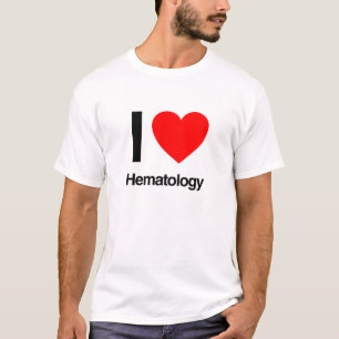 Camiseta me encanta la hematología