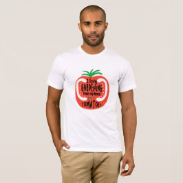 Camiseta Me Encanta La Jardinería De Mi Cabeza Tomates Grac