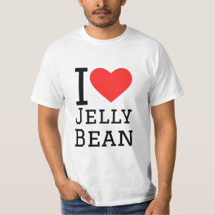 Camiseta Me encanta la judía de gelatina