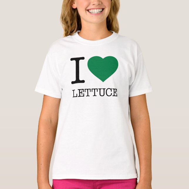 CAMISETA ME ENCANTA LA LETTUA (Anverso)