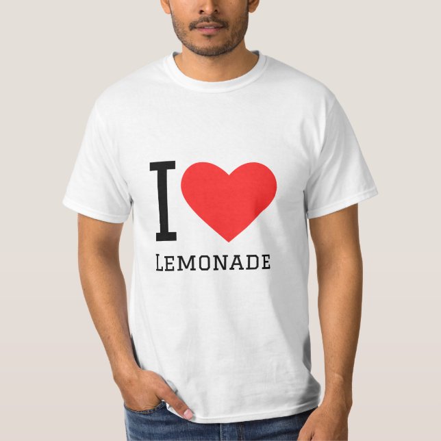 Camiseta Me encanta la limonada (Anverso)