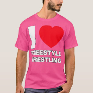 Camiseta Me encanta la lucha libre