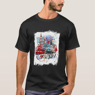 Camiseta Me encanta la mano de Ilustracion Guay London Drak