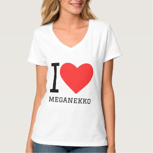 Camiseta Me encanta la meganekko