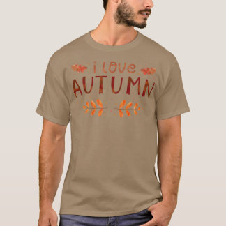 Camiseta Me Encanta La Mente Positiva De Otoño Inspiradora 
