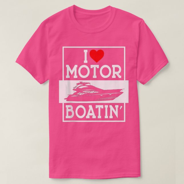 Camiseta Me encanta la motocicleta, el divertido motor del  (Diseño del anverso)