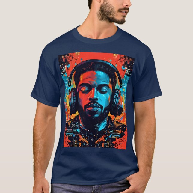 Camiseta Me encanta la música (Anverso)