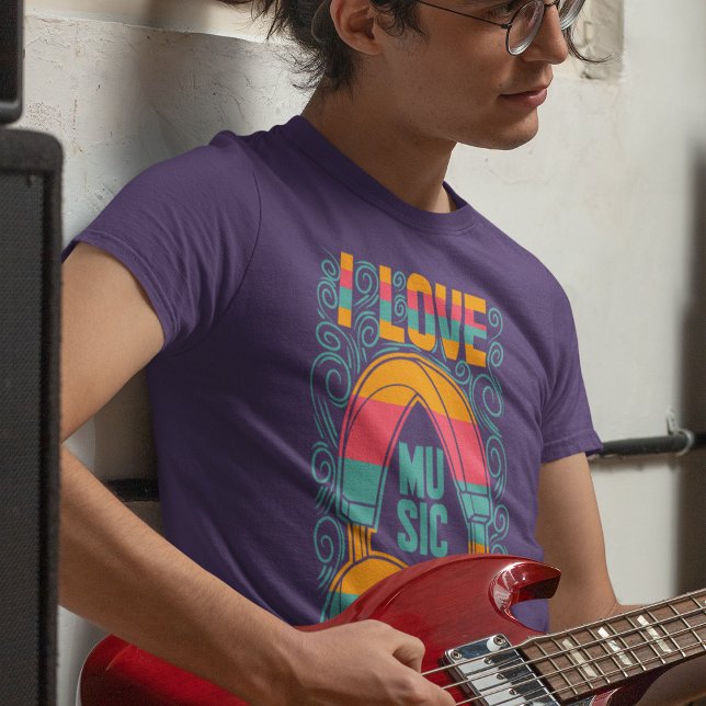Camiseta ME ENCANTA LA música (Subido por el creador)