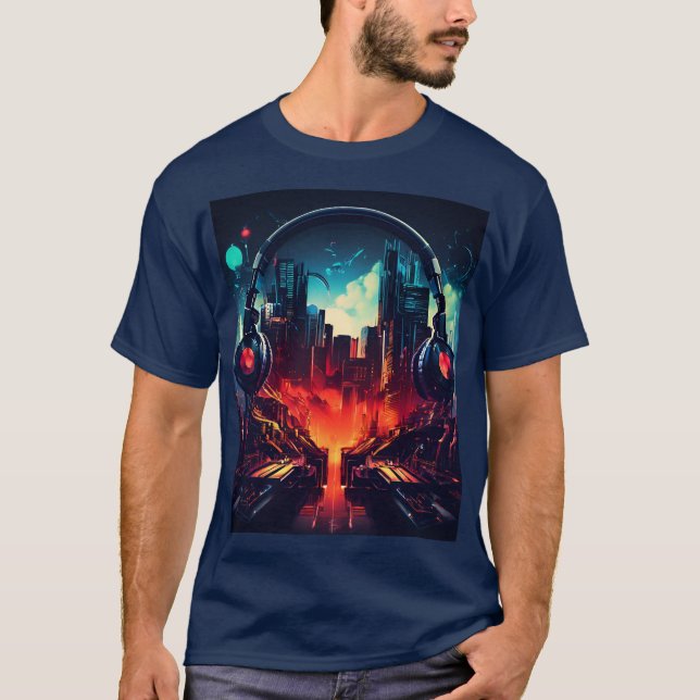 Camiseta Me encanta la música (Anverso)