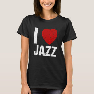 Camiseta Me encanta la música jazz