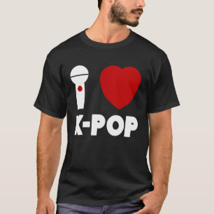 Camiseta Me encanta la música K Pop Kpop