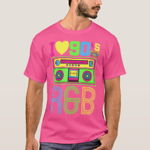 Camiseta Me Encanta La Música Rb De Los 90 Estilo Tee De Lo