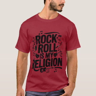 Camiseta Me encanta la música rock