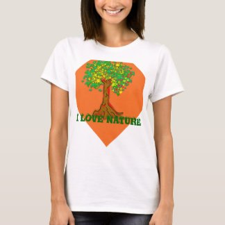 Camiseta Me encanta la naturaleza