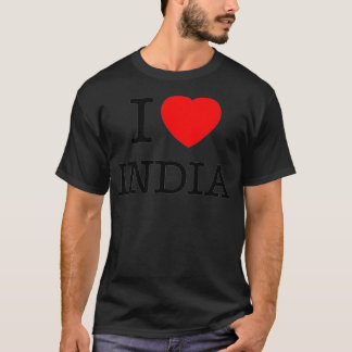 Camiseta Me encanta la Novedad de Guay India y sus notas gr