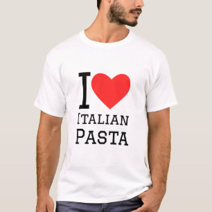 Camiseta Me encanta la pasta italiana