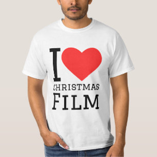 Camiseta Me encanta la película de Navidades