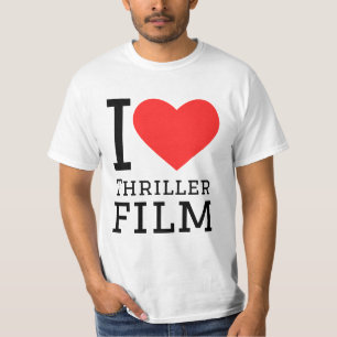 Camiseta Me encanta la película de suspenso