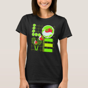Camiseta Me Encanta La Pelota De Tenis De Tenis Que Llamé E