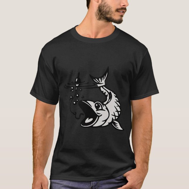 Camiseta Me encanta la pesca (Anverso)