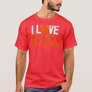Camiseta Me Encanta La Pesca De Mariscos De Camarón