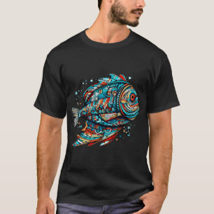 Camiseta Me encanta la pesca regalo con bonito diseño de pe