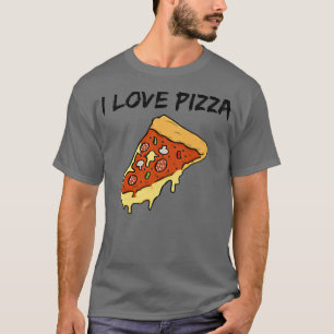 Camiseta Me Encanta La Pieza De Pizza Cheesy Y Juicylover
