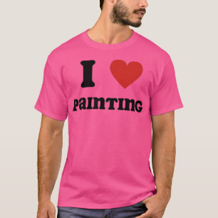 Camiseta Me encanta la pintura